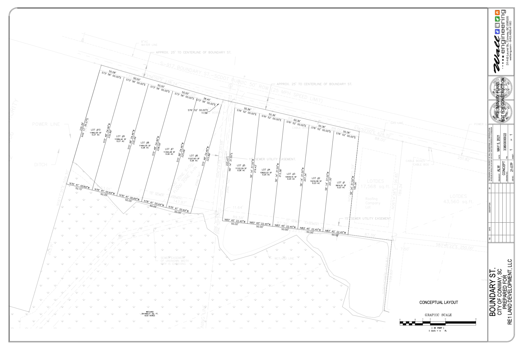 Mill Pond Road plans